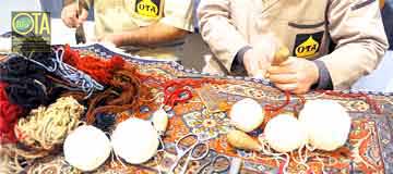 Teppich Fransenreparatur