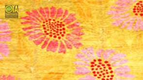 Designerteppich mit Blumenmuster