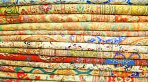 Teppichstapel von Orientteppichen